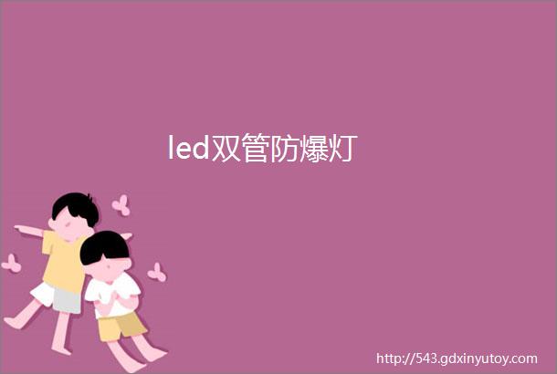 led双管防爆灯