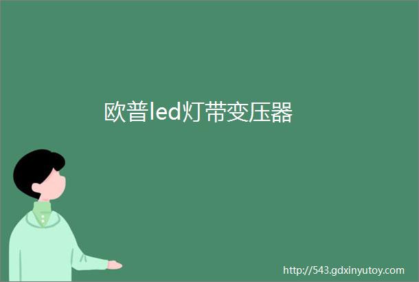 欧普led灯带变压器