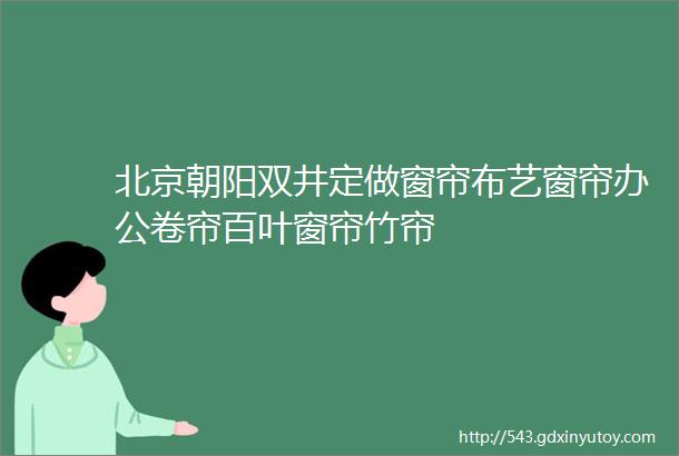 北京朝阳双井定做窗帘布艺窗帘办公卷帘百叶窗帘竹帘