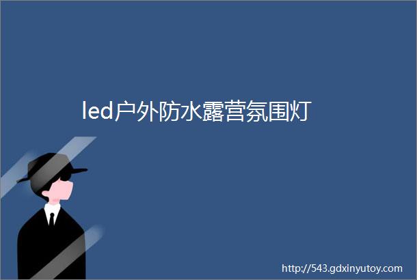 led户外防水露营氛围灯