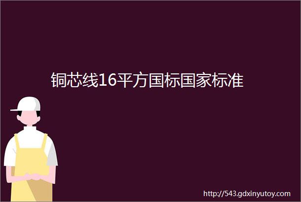 铜芯线16平方国标国家标准