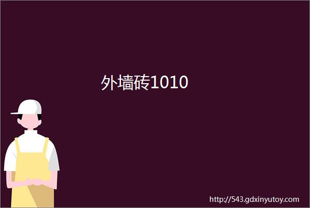 外墙砖1010