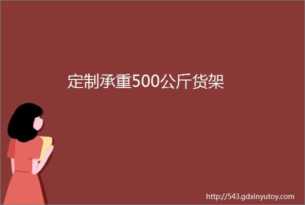 定制承重500公斤货架