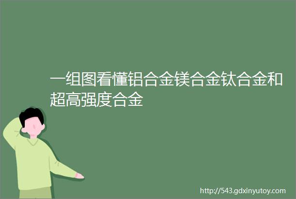 一组图看懂铝合金镁合金钛合金和超高强度合金