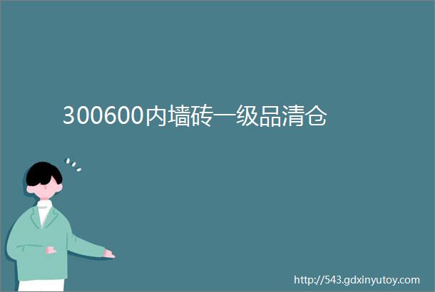 300600内墙砖一级品清仓